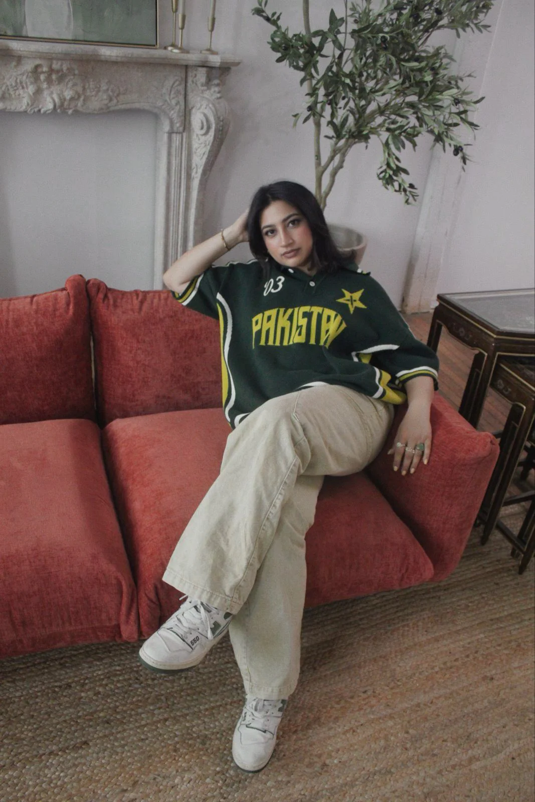 03' Legacy World Cup Jacquard Knit Pakistan Cricket Jersey: Restock Pre-Order - Image 7