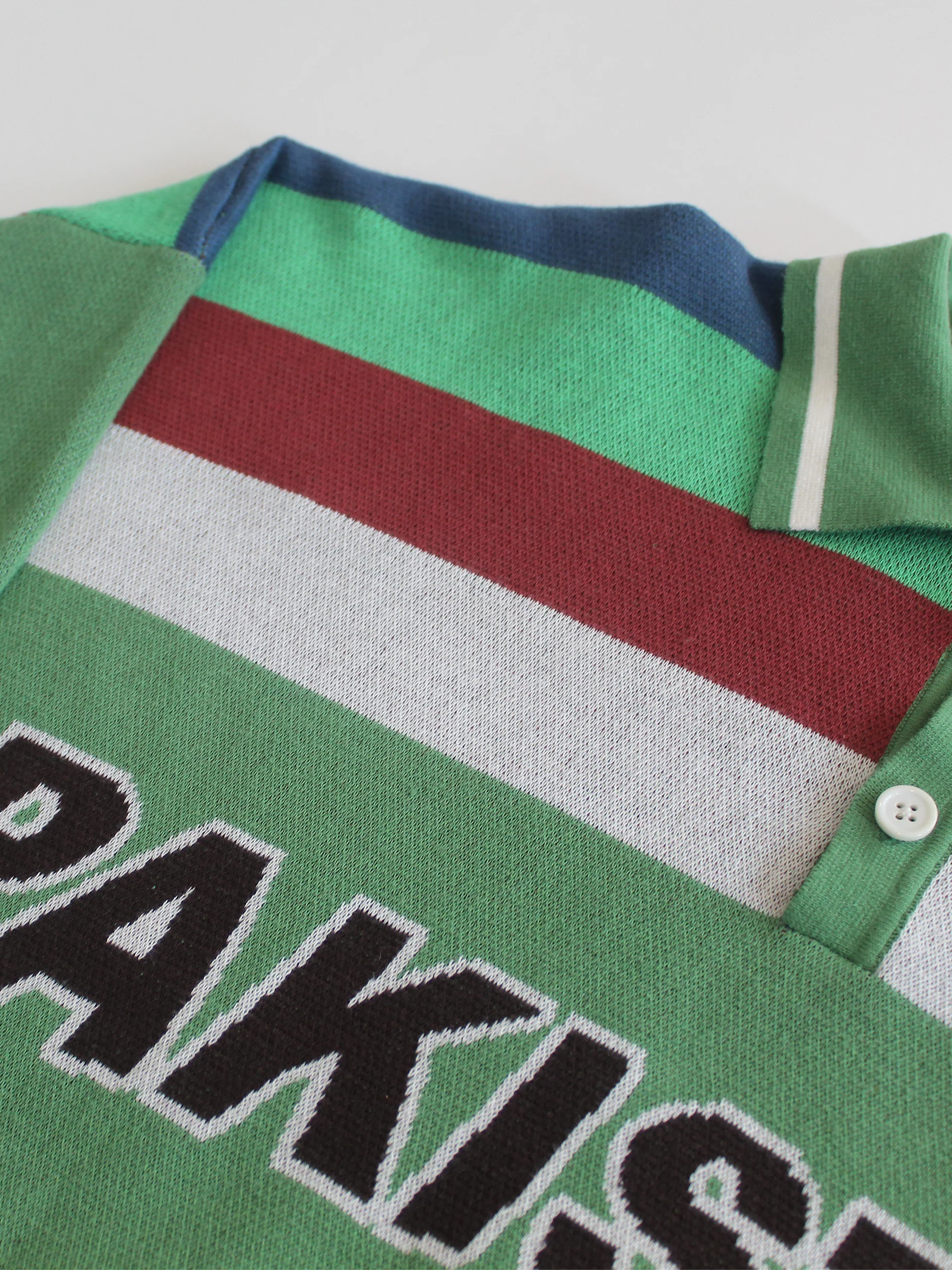 92' Legacy World Cup Jacquard Knit Pakistan Cricket Jersey: Restock Pre-Order - Image 3