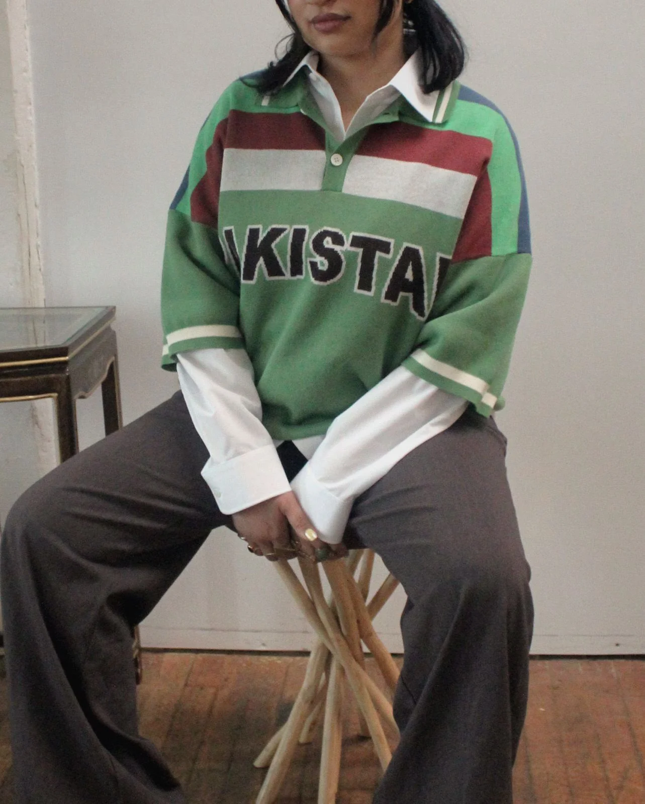 92' Legacy World Cup Jacquard Knit Pakistan Cricket Jersey: Restock Pre-Order - Image 8