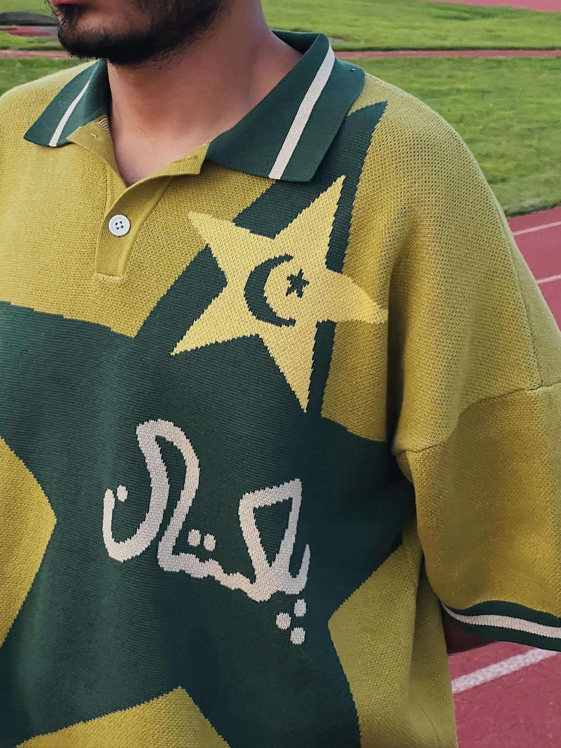 99' Legacy World Cup Jacquard Knit Pakistan Cricket Jersey: Restock Pre-Order - Image 7