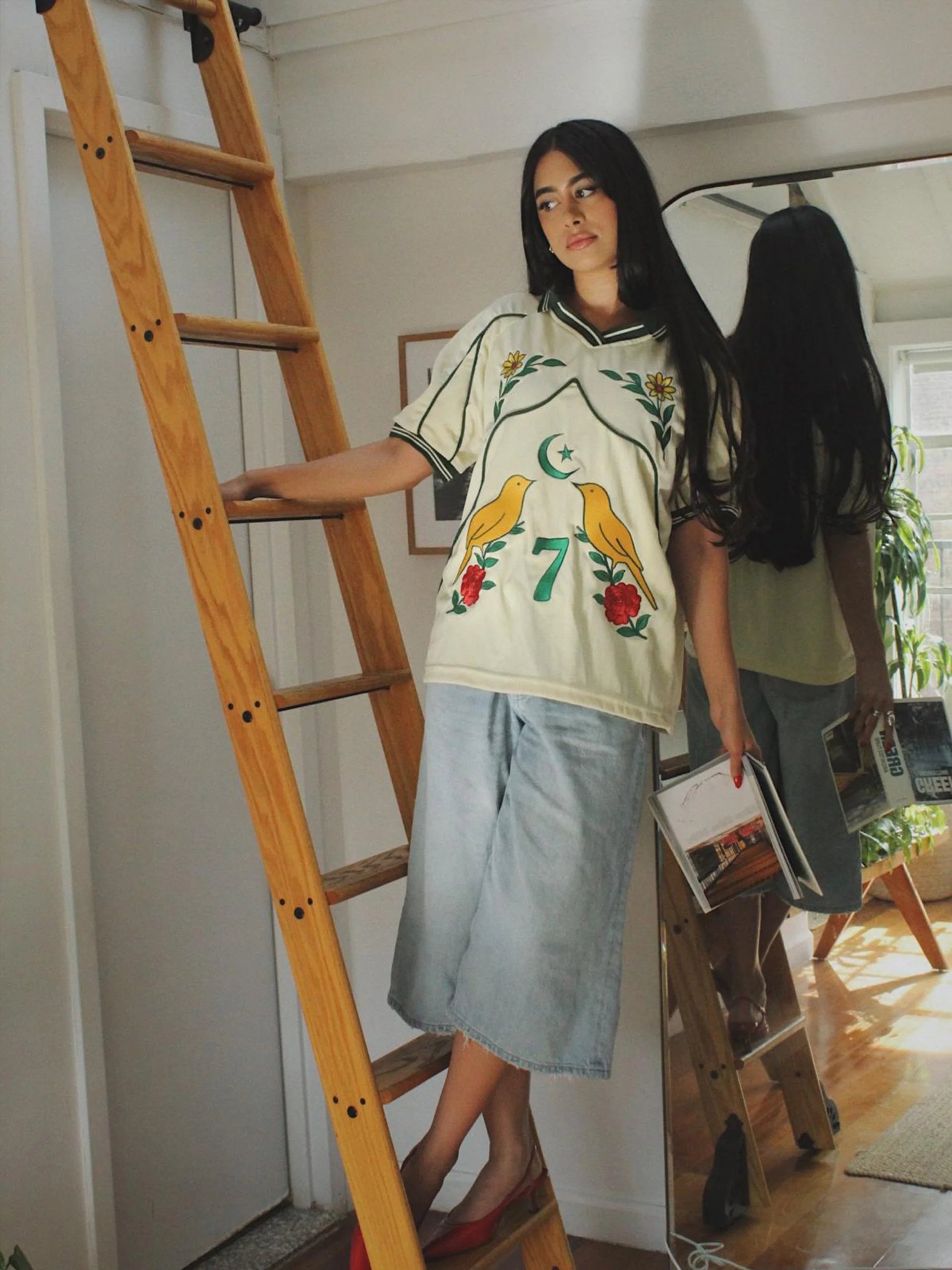 Embroidery Pakistan Truck Art Soccer Jersey: #7 | Restock Pre-Order - Image 11