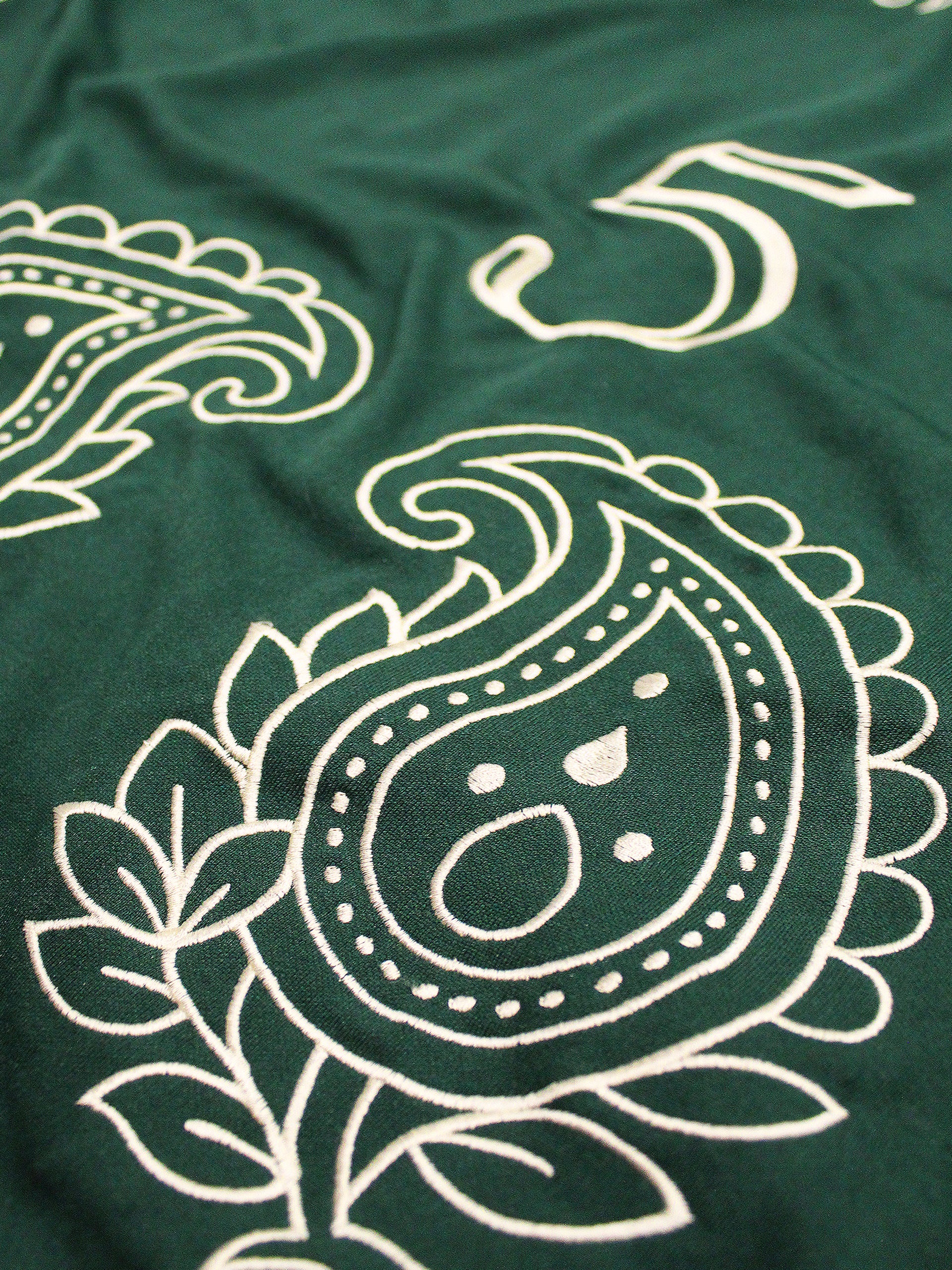 Embroidery Pakistan Paisley Soccer Jersey: #5 | Restock Pre-Order - Image 3