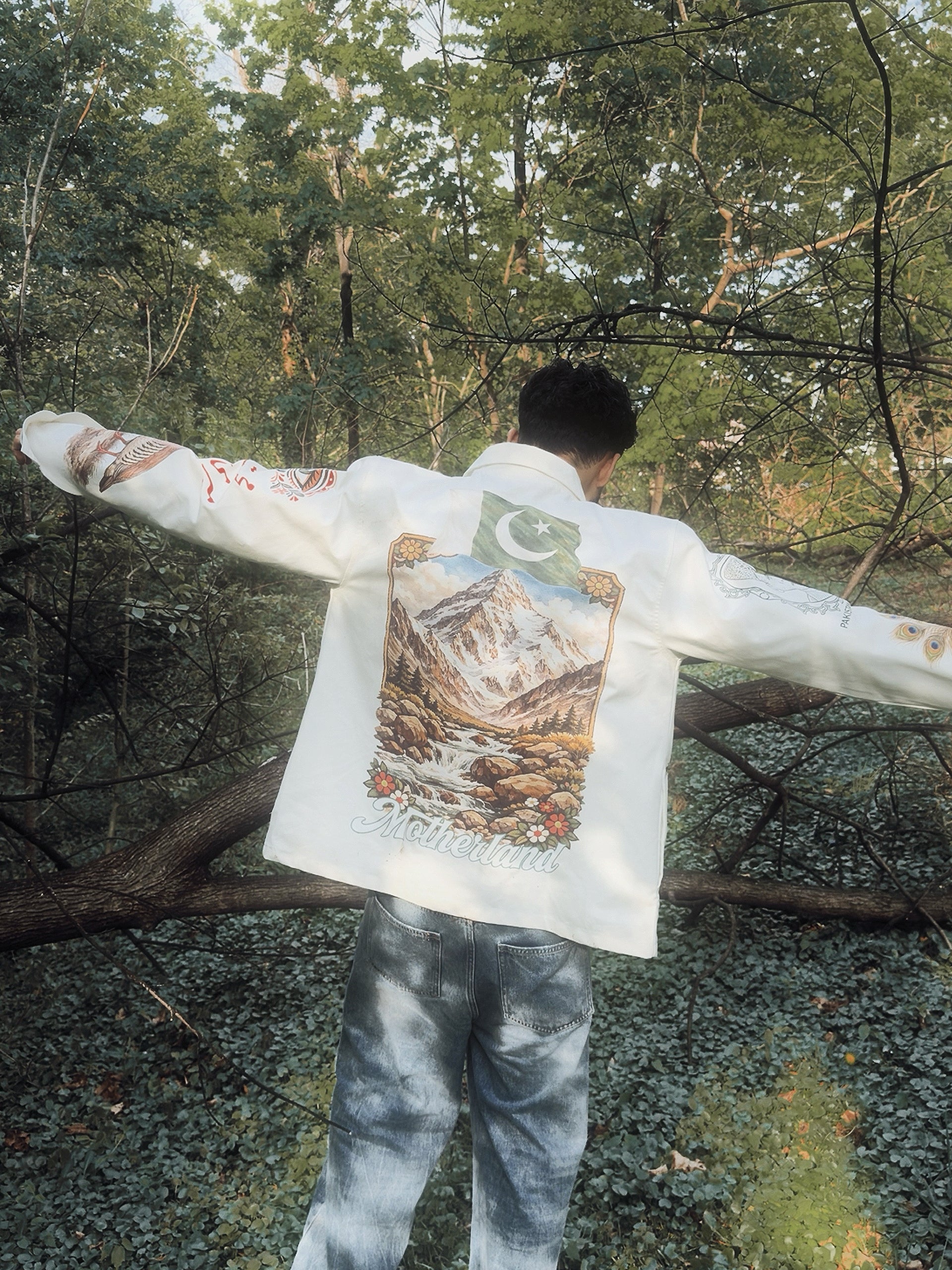 Heritage Printed Cotton Canvas Jacket : Restock Pre-Order - Image 10