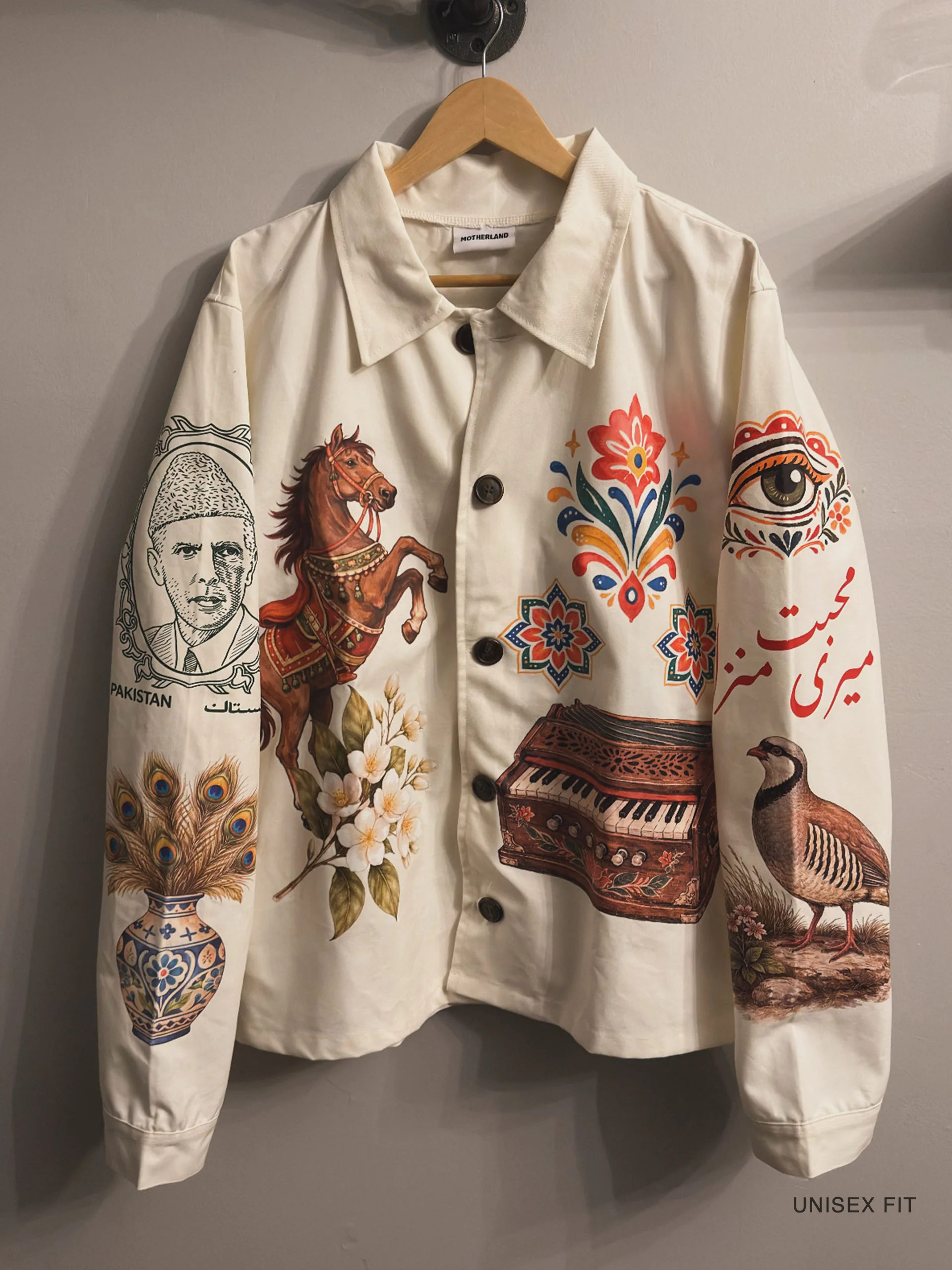 Heritage Printed Cotton Canvas Jacket : Restock Pre-Order - Image 3