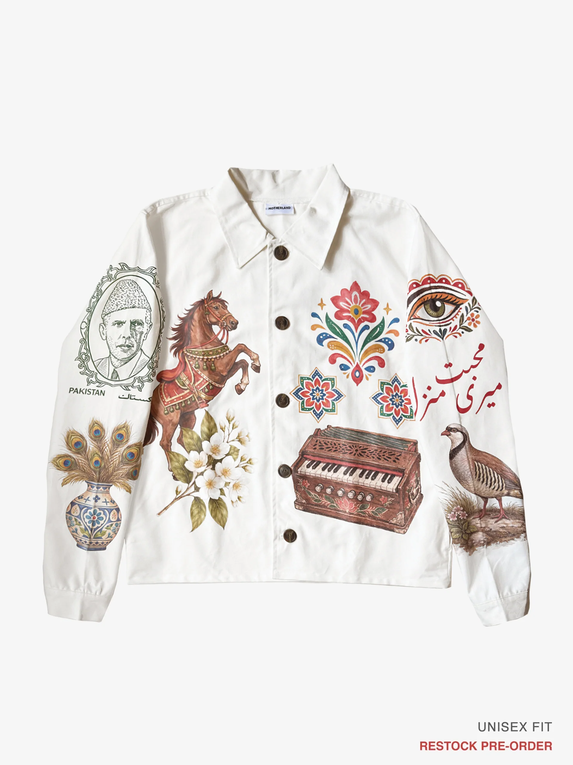 Heritage Printed Cotton Canvas Jacket : Restock Pre-Order - Image 6