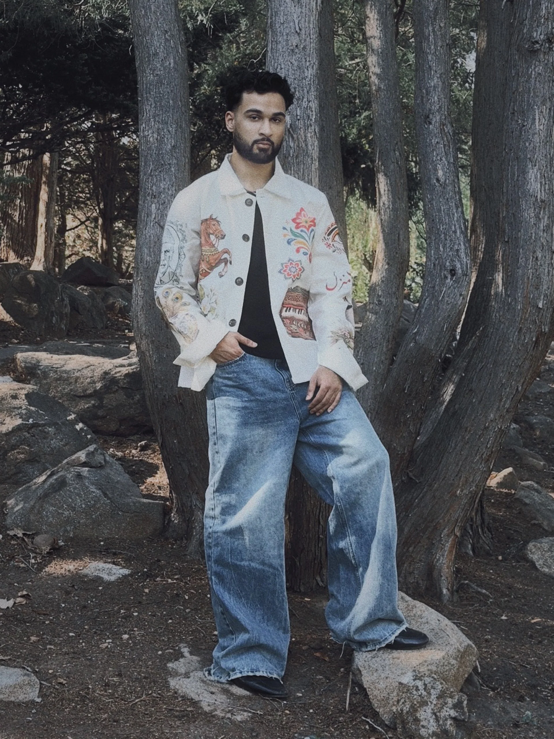 Heritage Printed Cotton Canvas Jacket : Restock Pre-Order - Image 9