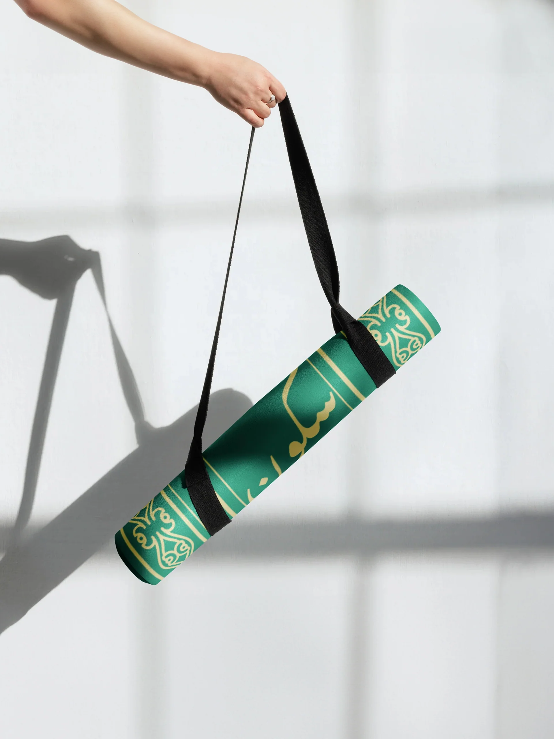 Merch | "Sukoon" Urdu Microsuede Yoga Mat - Image 3